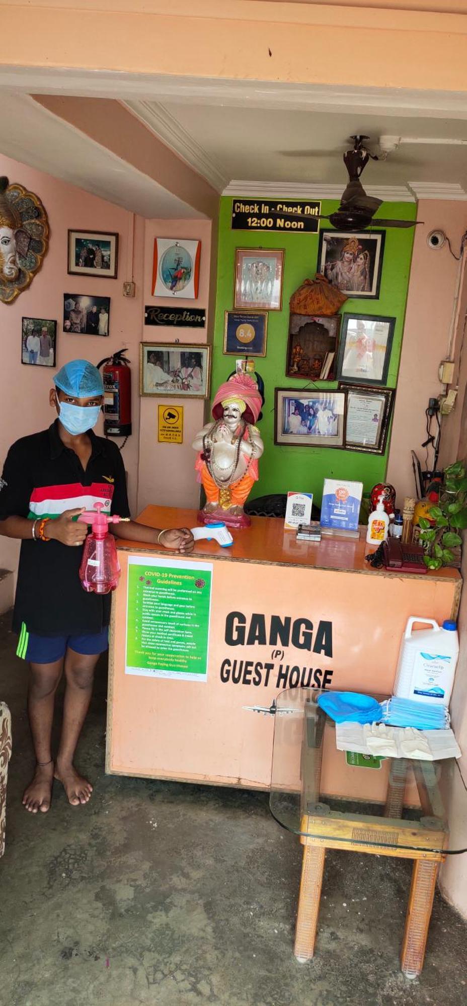 Ganga Paying Guest House Varanasi Rum bild