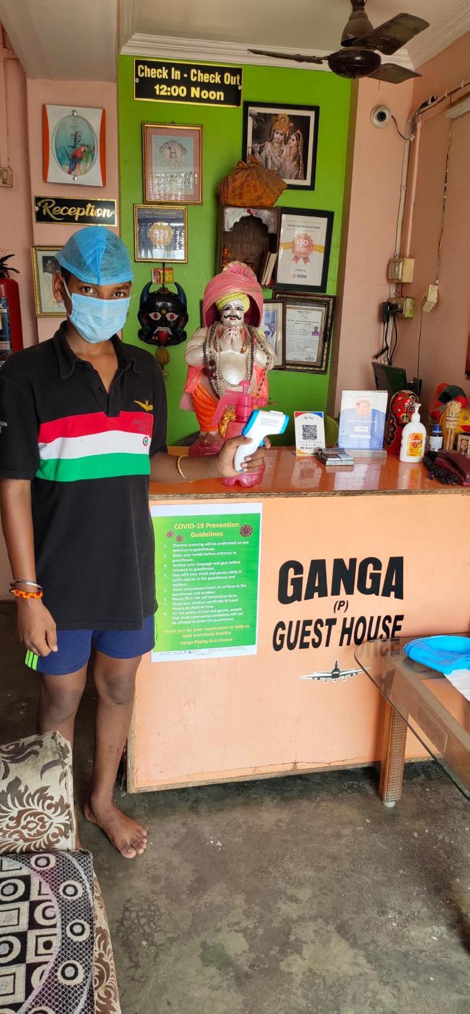 Ganga Paying Guest House Varanasi Rum bild