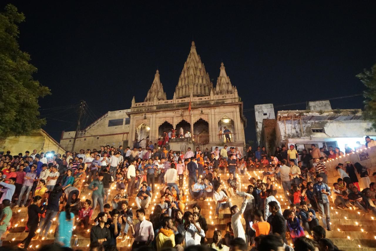 Ganga Paying Guest House Varanasi Exteriör bild